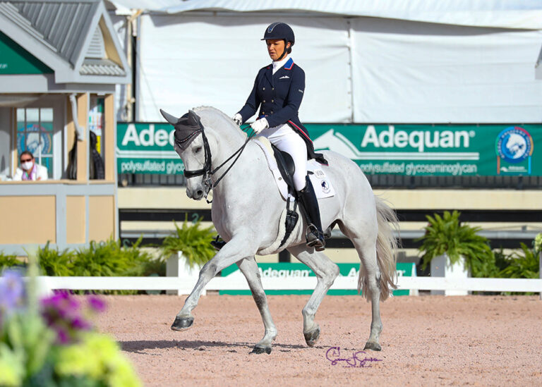 Adrienne Lyle (USA) and Harmony’s Duval are four for four in ...