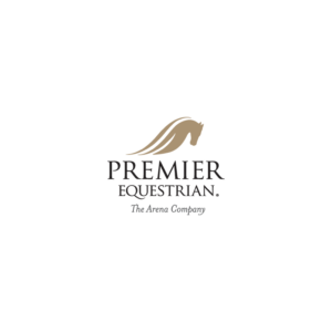 Logo of Premier Equestrian, Inc., sponsor of Adrienne Lyle USA from the Olympic Dressage Team. Adrienne Lyle is a key competitor in the Olympic Dressage Team and is a celebrated Olympic Dressage Winner.